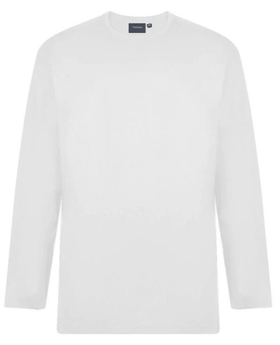 Espionage Mens Big Size Pure Cotton Long Sleeve Tee Shirt Size 2XL-8XL - Picture 9 of 43