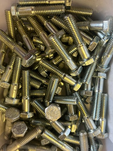 BULLONI TESTA ESAGONALE 5/16" X 1 1/2" UNC BUFO X 10 - Foto 1 di 2