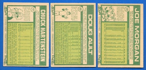 1977 OPC 77 O PEE CHEE TOPPS MLB BASEBALL CARD 133-264 + ERROR SEE LIST - Picture 185 of 275