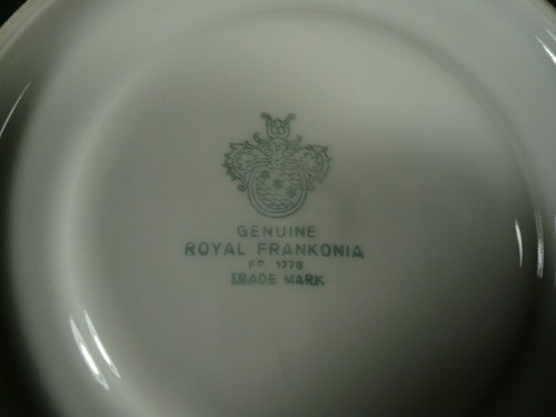 Royal Frankonia Saucer 5 1/4" - Picture 3 of 3