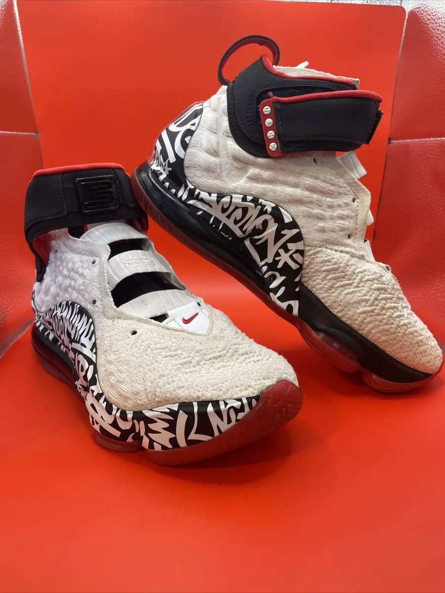 White lebron best sale 17
