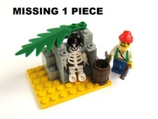 LEGO Pirates Set 6232 Skeleton Crew Jack Sparrow - NEW SEALED BAGGIES - NO BOX
