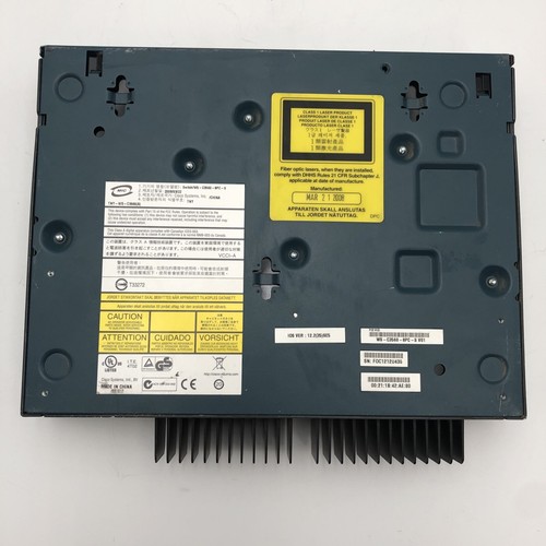USED Cisco WS-C3560-8PC-S 8 Ethernet 10/100 ports POWERS ON READ - Picture 9 of 14