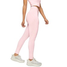 Outdoor Voices TechSweat Core 7/8 Crop Leggings Size Small Baby Pink Spacedye