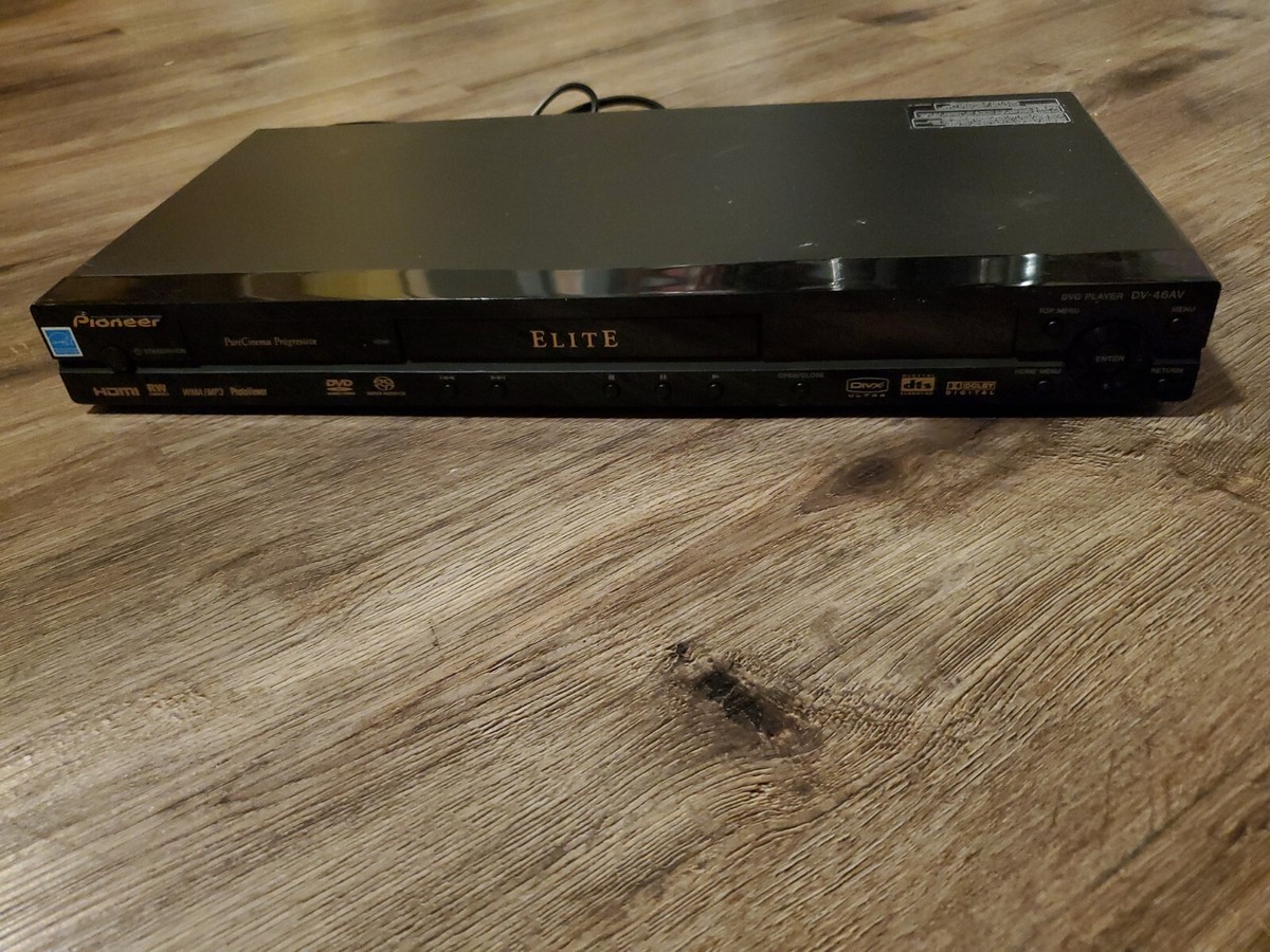 PIONEER ELITE DVD PLAYER MODEL DV-46AV TESTED AND WORKING!!! (no remote) |  eBay