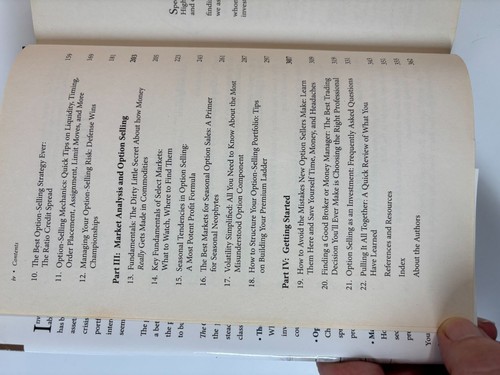 The Complete Guide To Option Selling Third Edition Hardcover Book Trading - Picture 2 of 14