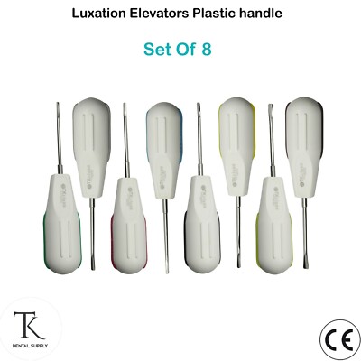 8 Stück - Dental Wurzelaufzüge Luxation Oralchirurgie PDL Luxierende Zahnlockerung