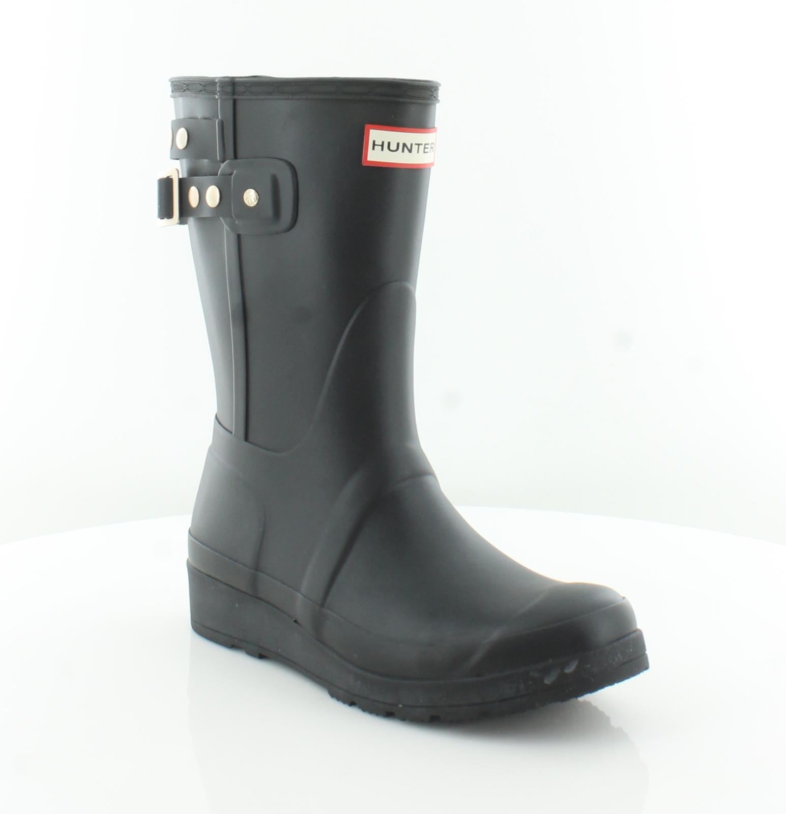 Hunter Correa Trasera Con tachuelas Negro Zapatos para mujer M botas precio minorista sugerido por el fabricante Hunter Correa Trasera Con tachuelas Negro Zapatos para mujer M botas precio minorista sugerido por el fabricante