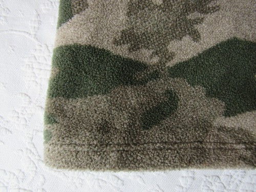 Cabela's Camo Berber Fleece Windshear Outfitter Henley Pullover Hunting Size L - Picture 16 of 17