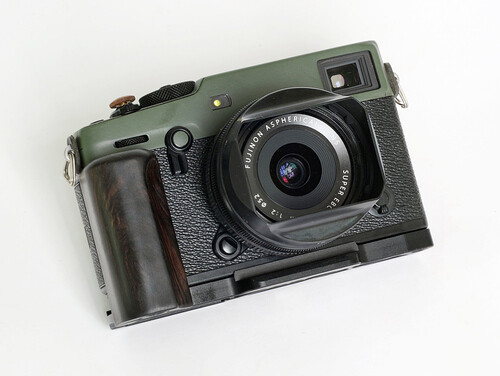 Handmade Wood Hand Grip Holder Handle for Fujifilm X-PRO3 Xpro3 Camera Baseplate - Picture 26 of 27
