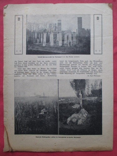 WW1 Feldgrau Zeitung Frontzeitung Kaunas Litauen Lietuva Mariampol Marijampole - Bild 10 von 12
