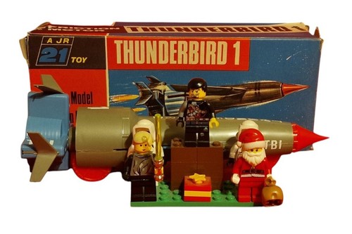 Thunderbirds Thunderbird 1 model made by JR 21 Toys in 1966 - Picture 2 of 18