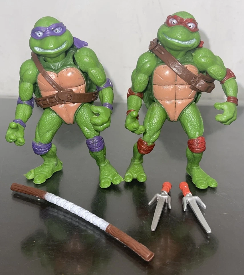 TMNT Bootleg KO Knock Off Lote de 5 Tortugas Ninja Adolescentes Mutantes Foto 2 de 4