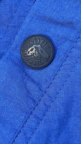 Chaqueta De Colección Pacific Trail Nylon Azul Talla S Invierno Exterior Con Capucha Talla Grande - Imagen 5 de 10