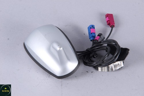 11-17 Mercedes W207 E350 E550 Convertible Shark Fin Radio Antenna Silver OEM - Picture 3 of 6