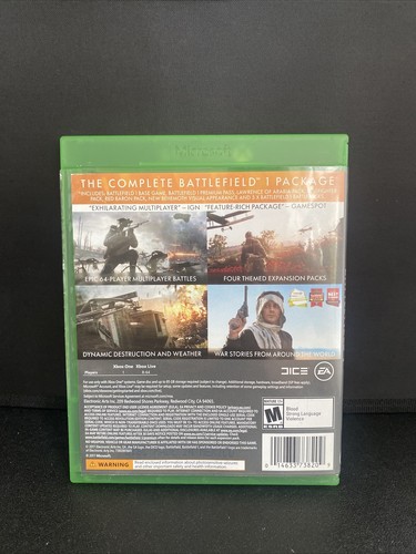 Battlefield 1: Revolution Edition for Microsoft Xbox One X1 XB1 - Picture 2 of 3