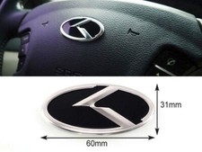 3D K Logo steering wheel Emblem For 2011-2021 KIA all cars