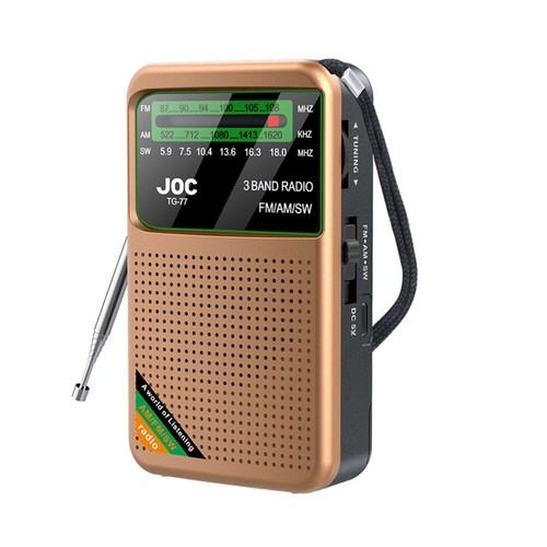 Mini FM AM SW Radio Rechargeable Full Band Radio for Senior Home Walking - Zdjęcie 14 z 14