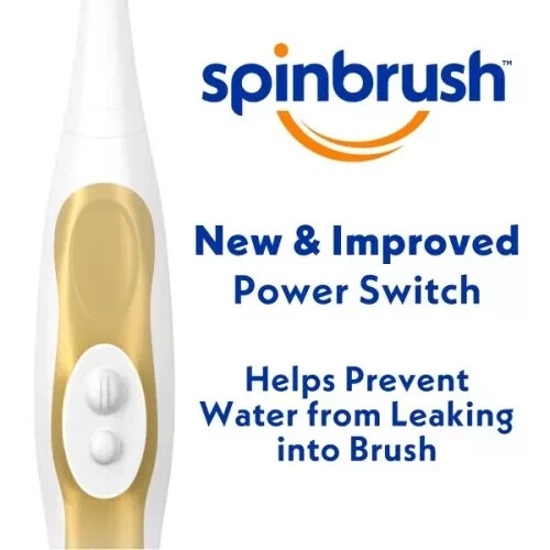 3 Pack Arm & Hammer Spinbrush Pro Clean Battery Toothbrush, Medium, 1 ea - Picture 5 of 7