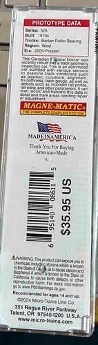 New N Scale MTL Canadian National Inspection Car Rd# 412091 - Picture 3 of 3