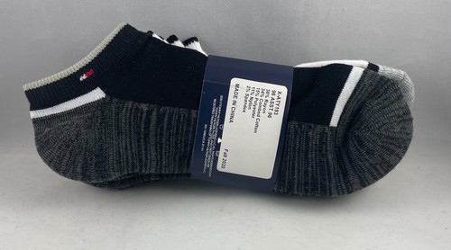 TOMMY HILFIGER Women's Cushion Low Cut Socks 4 Pairs Size 7-9 Grey Assorted - Picture 4 of 4