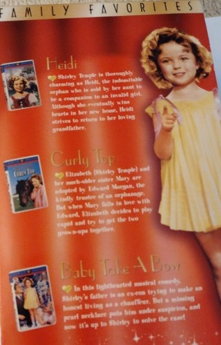 Shirley Temple Gift Set (VHS, 2000, 3-Tape Set) - Imagen 5 de 11