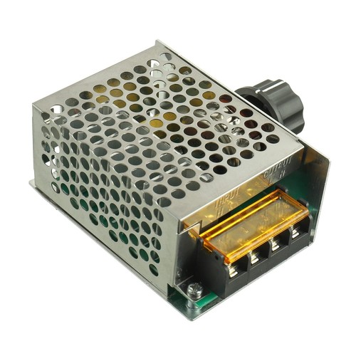 4000W Haute Puissance SCR Régulateur de Tension Électronique 220V AC Moteur - Picture 2 of 6