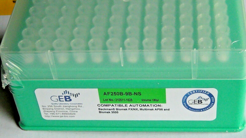 (960 Tips) CASE of GEB AF250B-9B-NS 180uL Robotic Tips - Picture 5 of 13