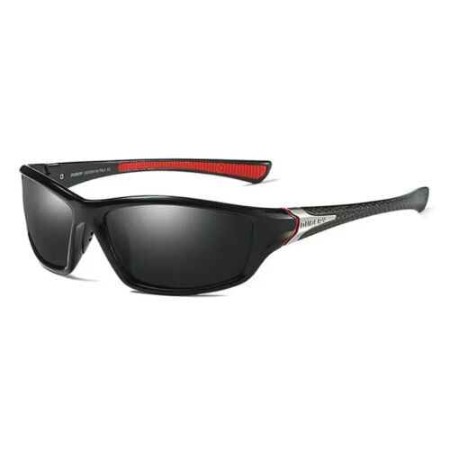 Polarisierte Sonnenbrille Herren Damen Retro Quadratisch Sport Angeln Radfahren Fahren - Bild 4 von 5