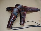 cowboy western holster belt double