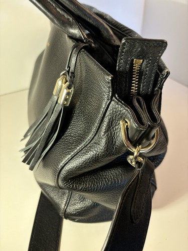 Kate Spade New York Womens Black Detachable Strap Satchel/Top Handle Bag - Picture 9 of 23