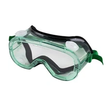Sellstrom S81320 Flexible, Soft, Indirect Vent, Protective Safety Goggle, Green