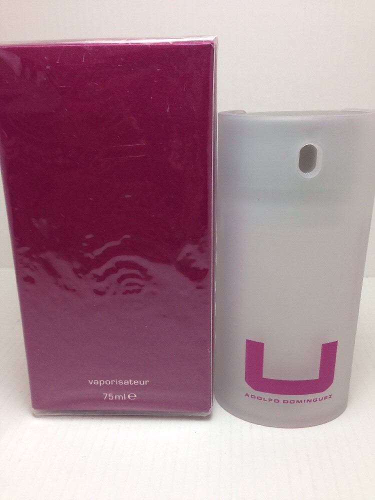 U Adolfo Dominguez Perfume for Women 2.5 oz 75 ml EDT Eau De Toilette Spray NEW