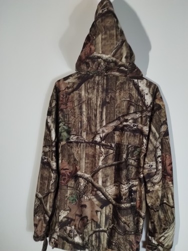 Mossy Oak Break Up Infinity Hunting Jacket Men’s Large Hooded Camo - Picture 18 of 19