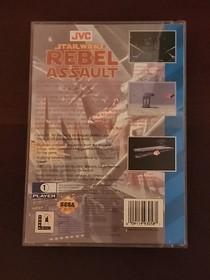 Star Wars: Rebel Assault (Sega CD, 1993) READ DESCRIPTION!