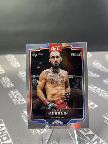 2025 Topps Chrome UFC Charles Jourdain Rookie Refractor #67