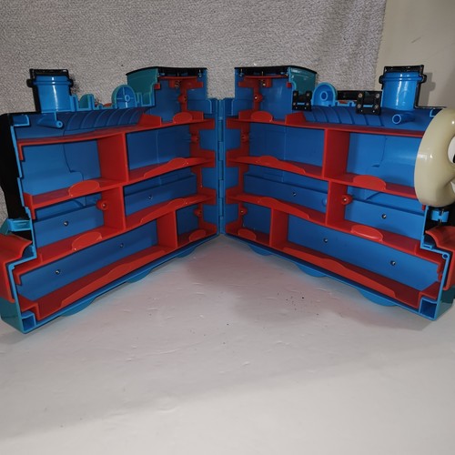 Vintage Thomas The Tank - Engine Train Carrying Case  17 Car Holder Storage 2002 - Bild 6 von 8