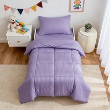 Bedding Set - 4 Piece Hypoallergenic Baby Crib Bedding Set for Boys and Girls...
