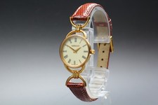 [N MINT] Vintage GUCCI 6000.2.L Gold Dial Roman Quartz Women's Watch  From JAPAN