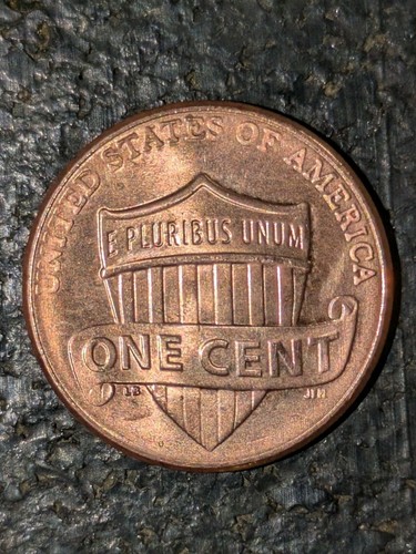 2024-P 1c Lincoln Shield Penny Error Struck Through Grease Missing "L" Error Obv - Picture 9 of 14