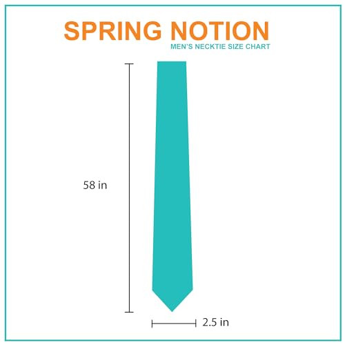 Men's Cotton Printed Floral Skinny Tie One Size 03-ivory/Blue - Bild 4 von 4