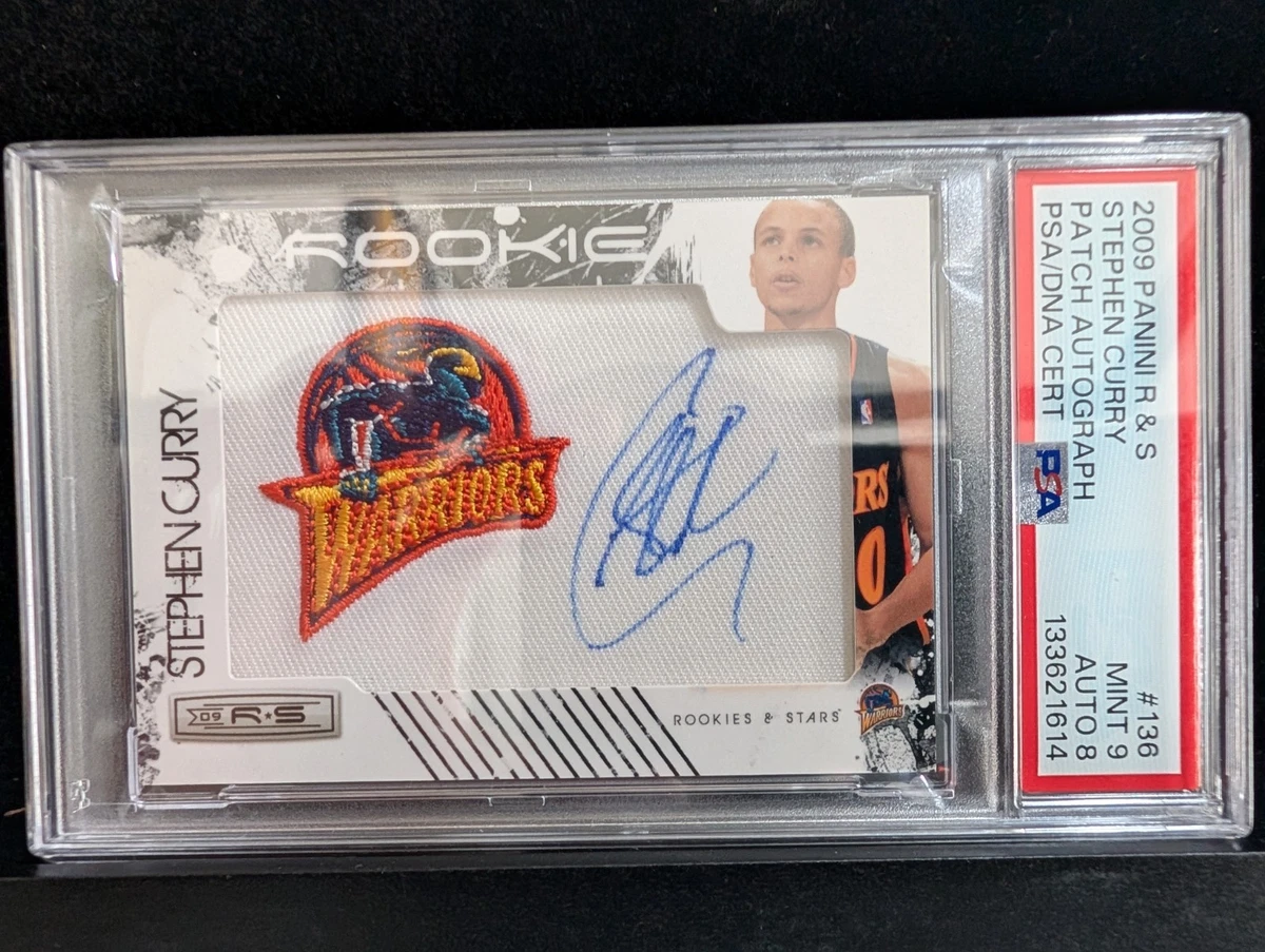Stephen Curry 9 Graded Basketball Autographed Sports Trading Cards