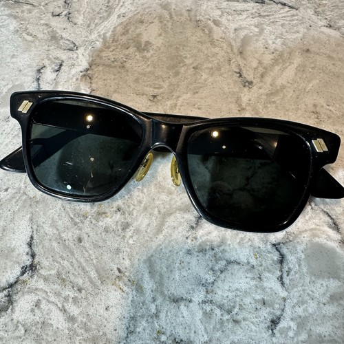 50s American Optical AO C53-51 Calobar Sunglasses Saratoga “JFk” - Picture 1 of 14