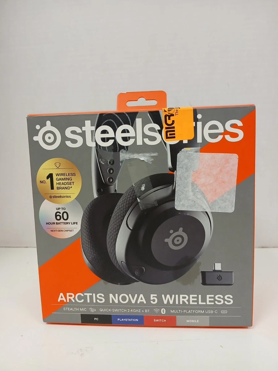 SteelSeries Arctis Nova 5 Wireless Gaming Headset, Black (#1) | eBay
