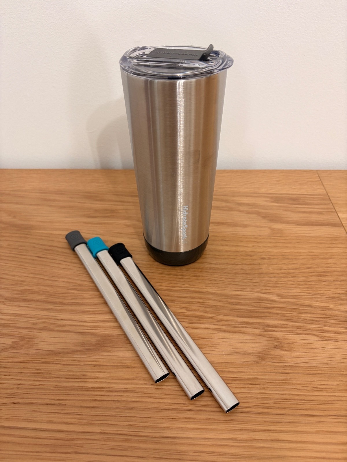 HidrateSpark PRO Smart Water Bottle – Silver (Open Box)