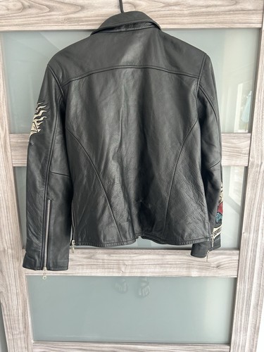 damen harley davidson lederjacke Gr. L Neu - Bild 4 von 5