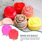  2 Pcs Silikonformen Eis Coole Eiswürfelformen Dekorative Eisform
