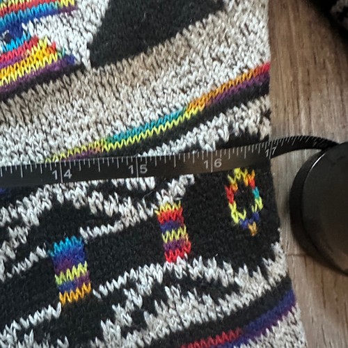 NORTHERN ANGEL Womens Southwestern Aztec Open Cardigan Knit Sweater Size Small - Picture 8 of 10