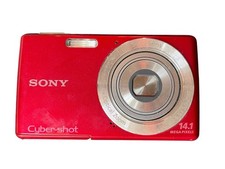 Sony Cybershot DSC-W620 Digital Camera 14.1MP for Parts/Repair Red