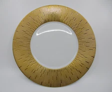 HAVILAND INFINI GOLD SALAD / DESSERT PLATE - 9 1/2" -0905C